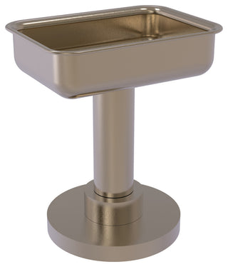 Vanity Top Soap Dish, Antique Pewter