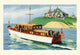Mathews 46' Enclosed Bridge Deck Cruiser - Fine Art Giclee Print 24" x 36"