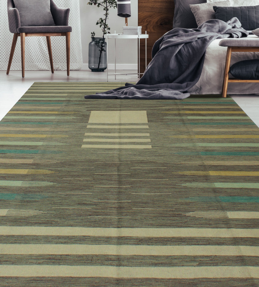 Winchester Kilim Wekesa Grey Rug