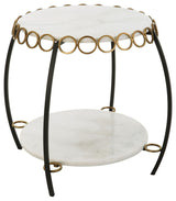 Uttermost - 22974 - Side Table - Chainlink - Antiqued Gold