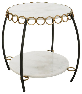 Uttermost - 22974 - Side Table - Chainlink - Antiqued Gold