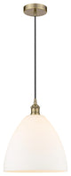 Innovations 616-1P-AB-GBD-121-LED 1-Light Mini Pendant, Antique Brass