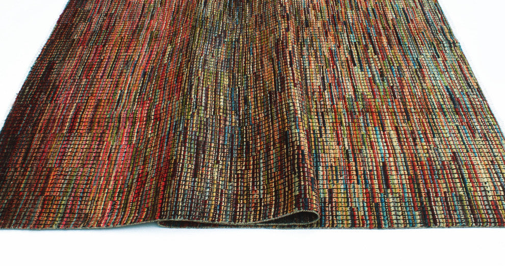 High-Low Chobi Denny Red Rug, 8''2x10''5