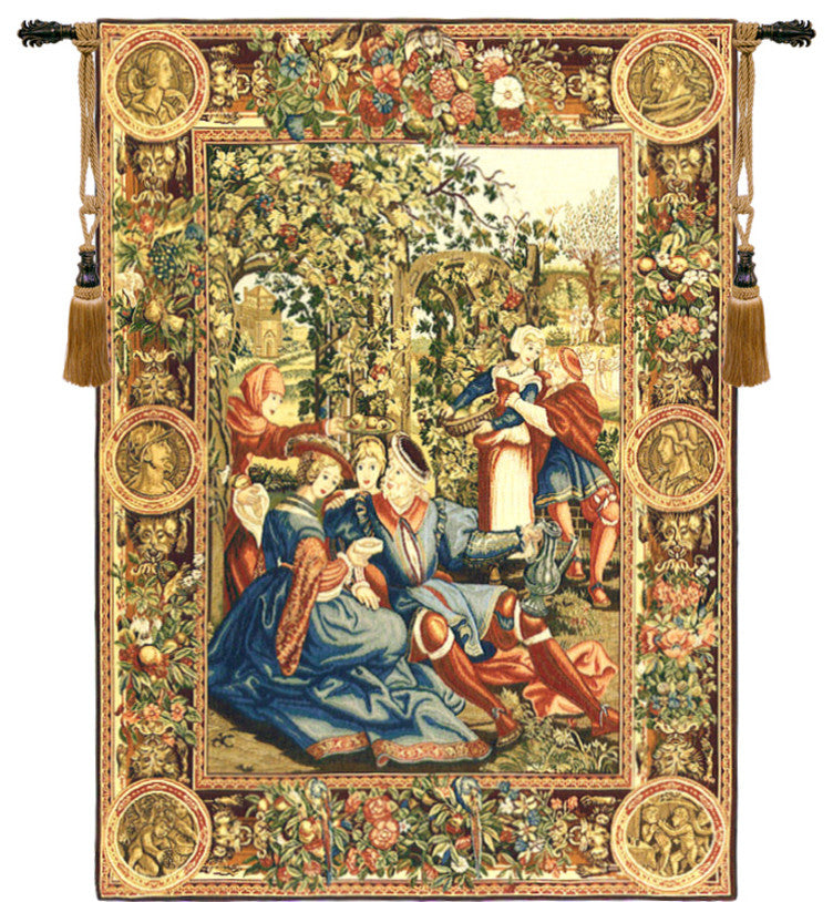 The Month of October, European Wall Tapestry, 80"x56"