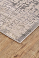 Weave & Wander Alexander Contemporary Watercolor Rug, Silver/Gray, 8'x11'