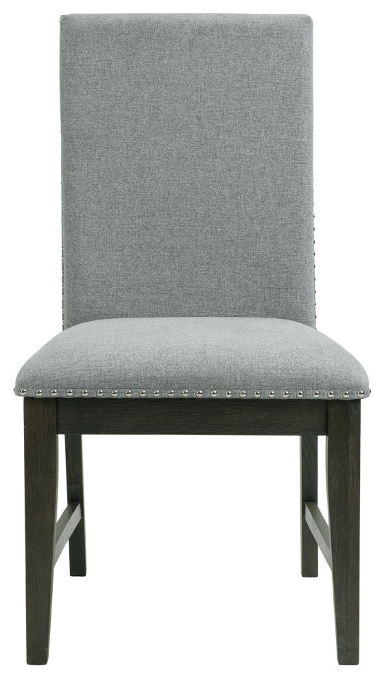Holden Standard Height Side Chair Set, Gray