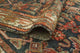 Fine Vintage Distressed Vinsone Navy/Rust Runner, 3'3x9'2