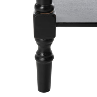 Safavieh Rosemary 2-Drawer Console, Distressed Black