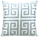 Mina Victory AS047 Throw Pillow, Grey, 20" x 20"