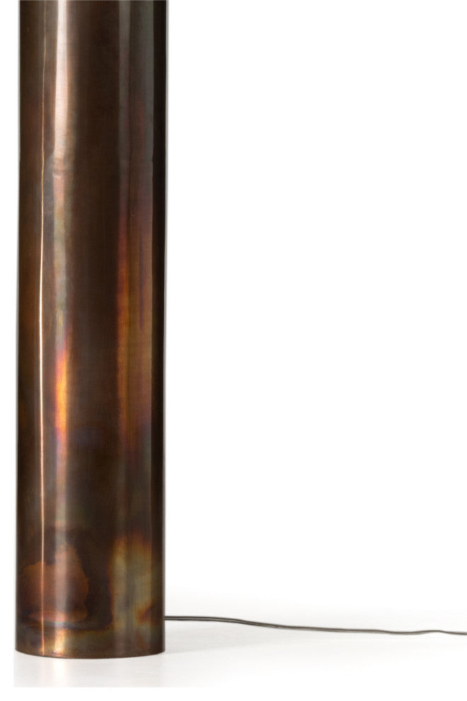 Seaton Floor Lamp, Iridescent Acid Wash