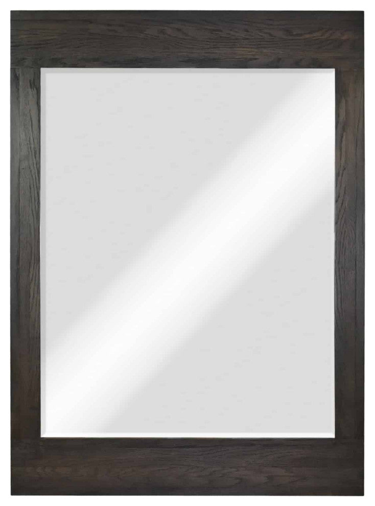 Winemaker Mirror, Charred Oak, Large