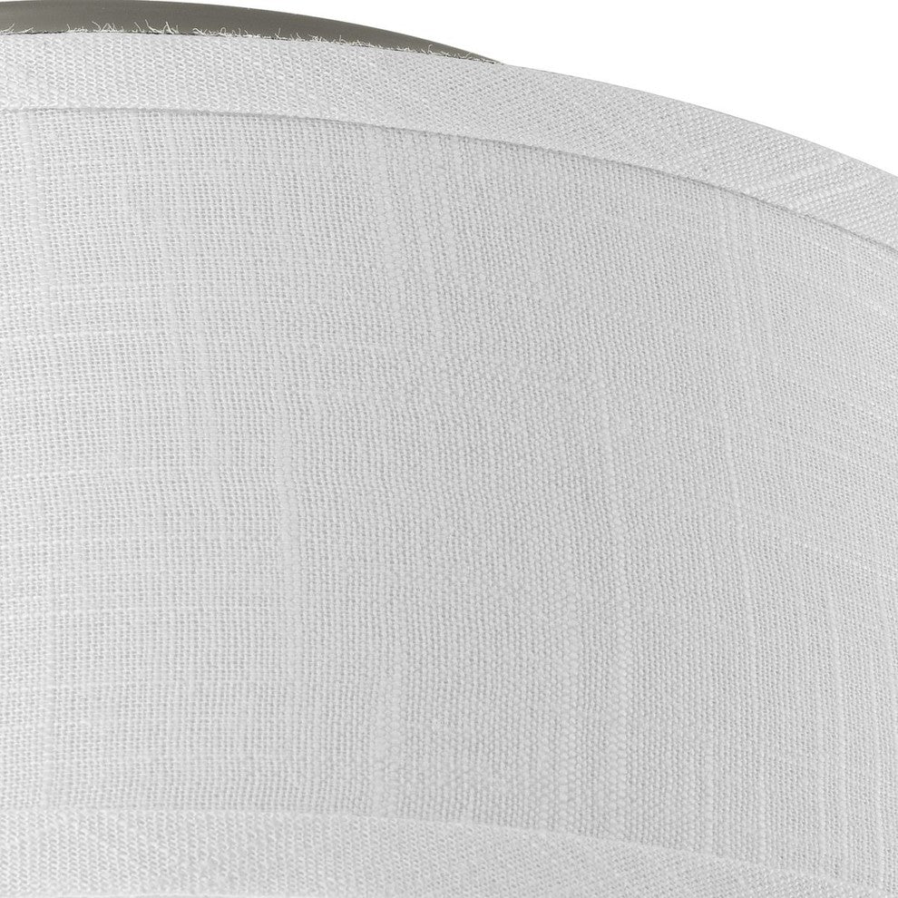 Arden 2-Light Flush Mount Light, Brushed Nickel