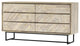 Peridot 6 Drawer Dresser, Natural Acacia Wood