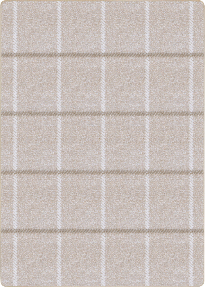 Joy Carpets Impressions New Haven Area Rug, Beige, 3'10"x5'4"