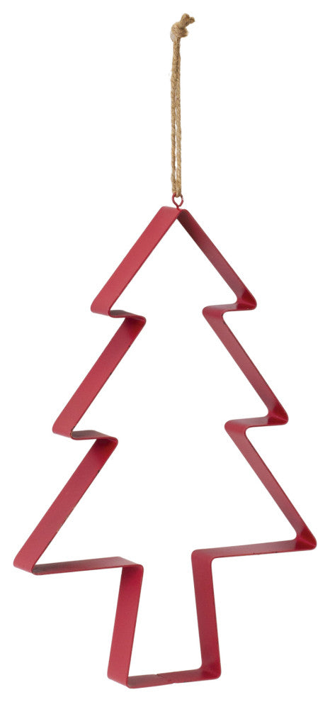 Pine Tree Cookie Cutter Ornament, Set of 4