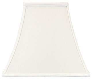 Royal Designs Square Bell Lamp Shade, White, 6x12x10.5, Single