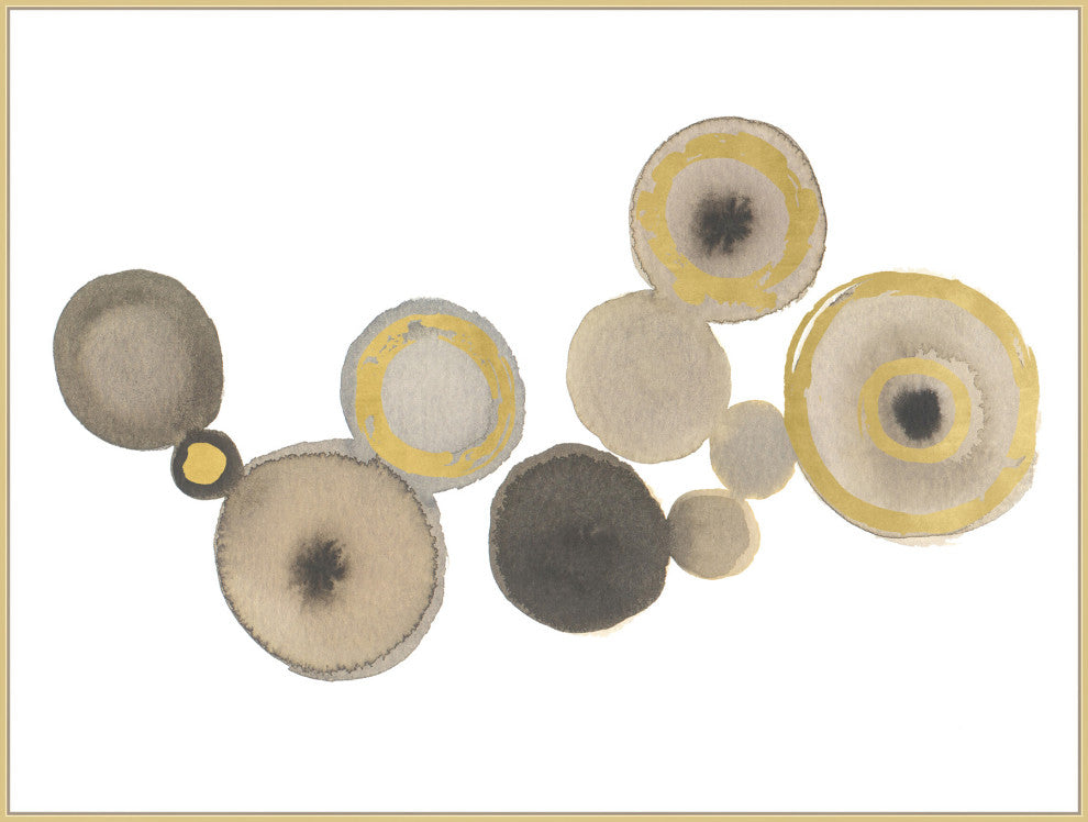 Solar System With Gold 2, Giclee Reproduction Artwork
