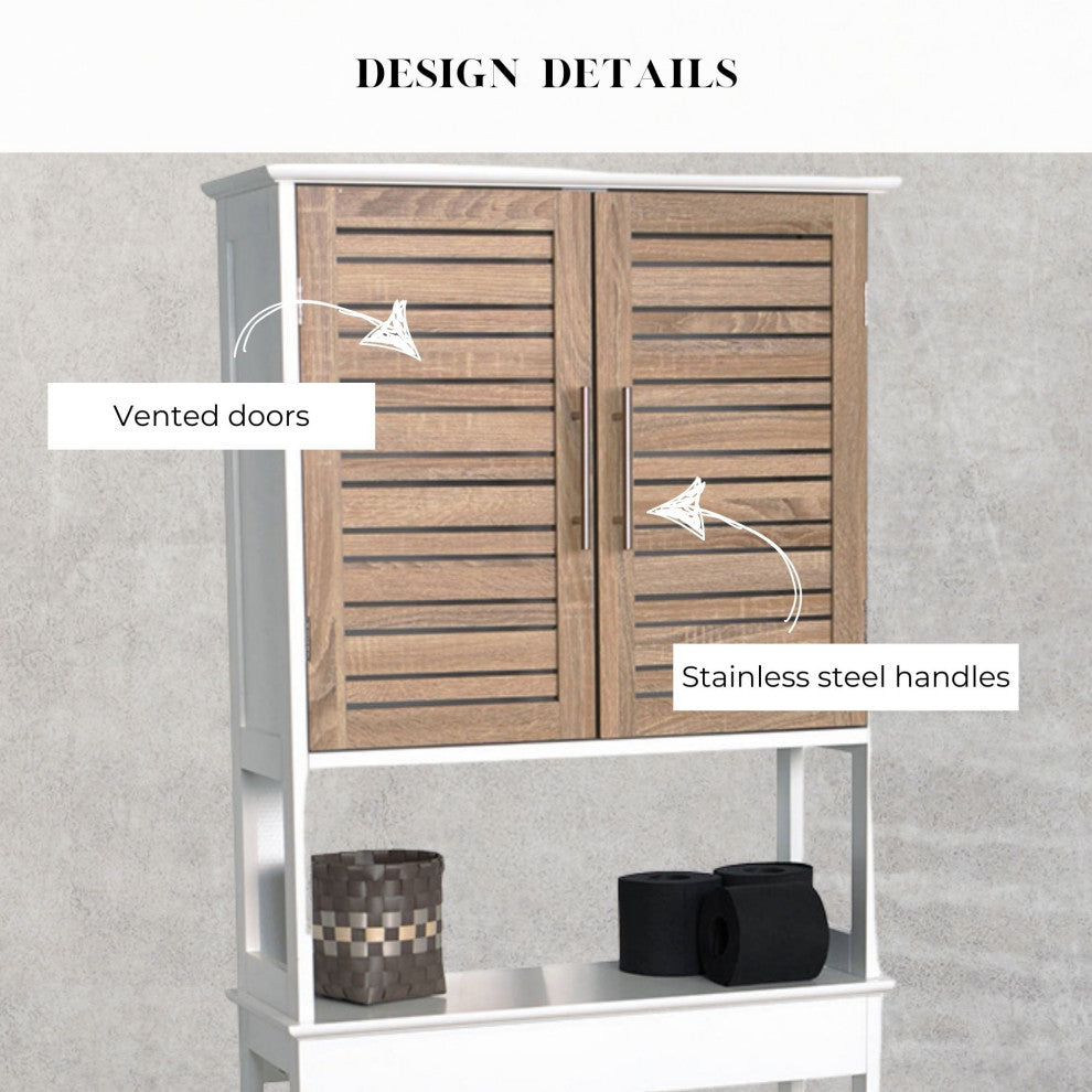 Over The Toilet Storage Cabinet, Space-Saving Bathroom Storage Cabinet, Stockholm