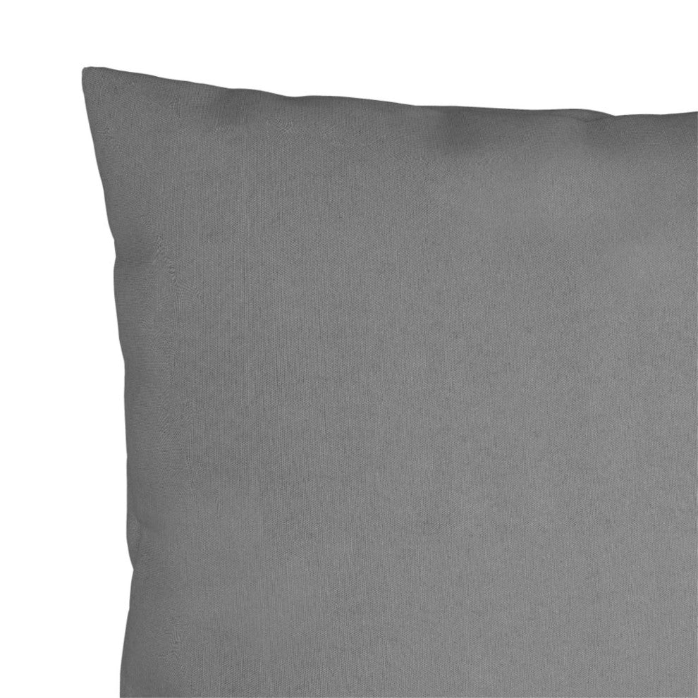 Vidaxl Throw Pillows, Gray, Set of 4, 20"
