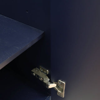 60" Double Vanity, Blue Finish, Cabinet Only