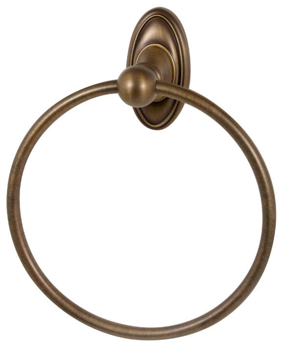 Alno Towel Ring 7" in Antique English Matte