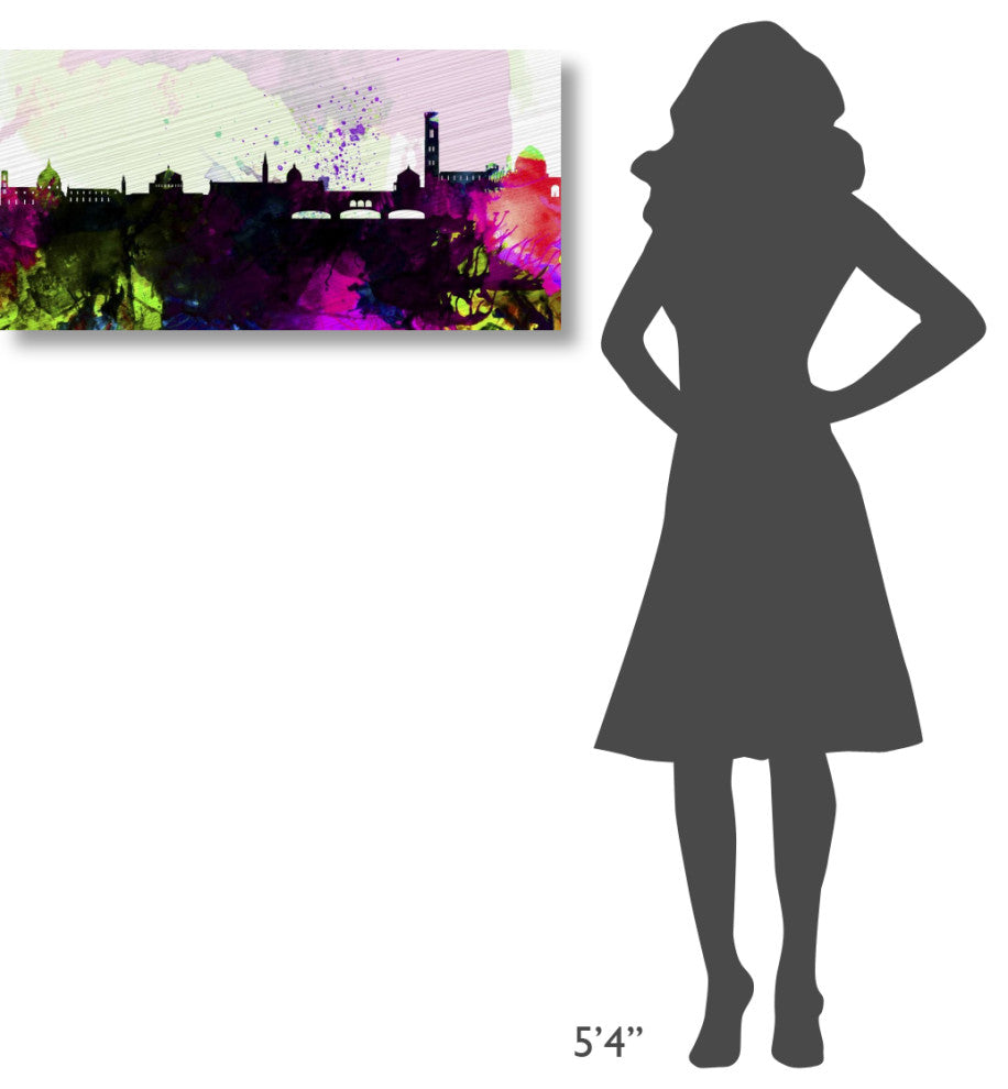 "Florence City Skyline" Fine Art Print
