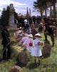 Carlton Hirschberg Decoration Day, 21"x28" Gallery Wrapped Canvas Print