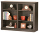 Eagle Furniture 36" Coastal, Double Wide Coastal Bookcase, Burnt Cinnamon