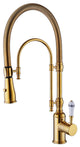 Classical Pull Down Multi-function Kitchen Faucet with Single Lever Handle