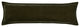 Stella Faux Silk Velvet Long Lumbar Pillow, 14" x 42", 1PC, Fern Green