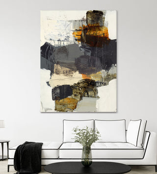 Monochrome Manta IV - 72 x 54 by Brent Foreman