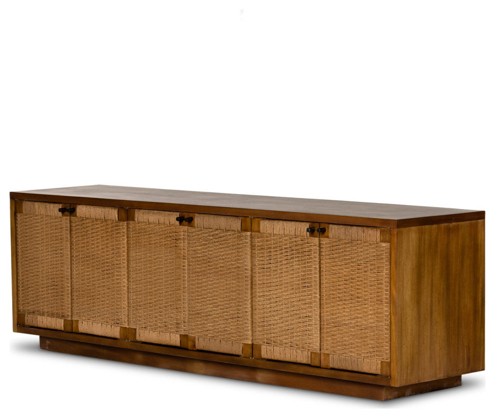Macklin Media Console-Light Mahogany