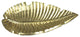 Handmade Decorative Silver Aluminium Tray, Gold Color Coated
