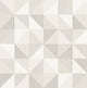Puzzle Light Gray Geometric Wallpaper Bolt
