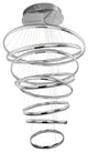 Tumbling 54" LED Pendant 3500K, Chrome