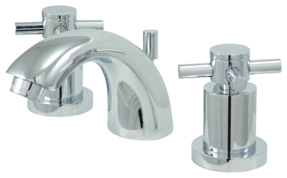 Kingston Brass Mini-Widespread Bathroom Faucet, Polished Chrome