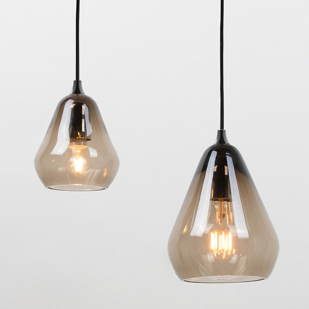 Innermost Core Large Pendant Light, Smoked Glass