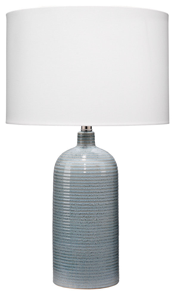 Declan Ceramic Table Lamp, Blue