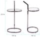 Howard Elliott Oval Stainless Steel Drink Table