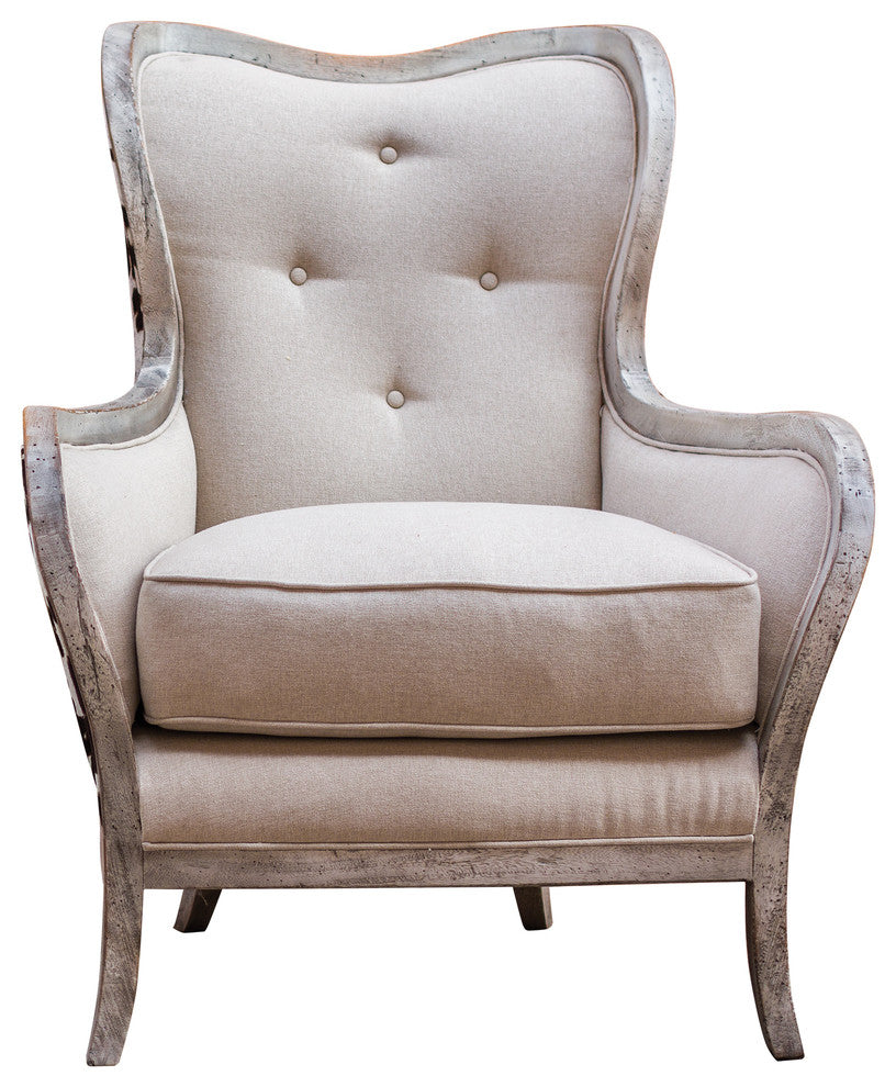 Uttermost Chalina High Back Armchair