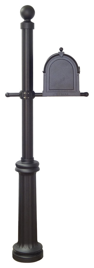 Berkshire Curbside Mailbox and Fresno Mailbox Post