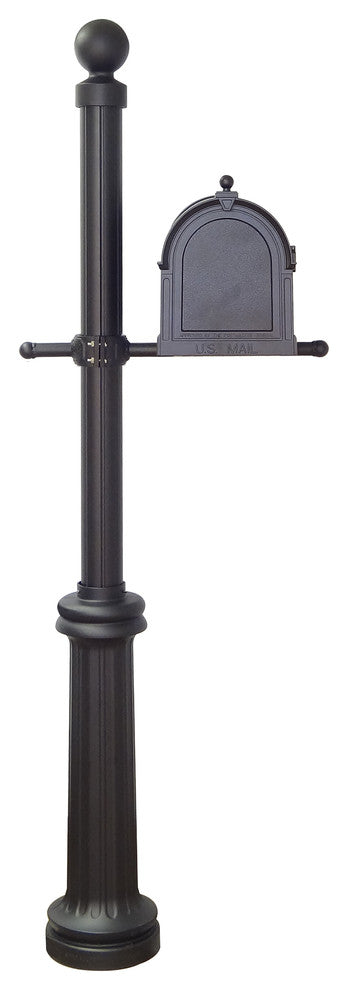 Berkshire Curbside Mailbox and Fresno Mailbox Post