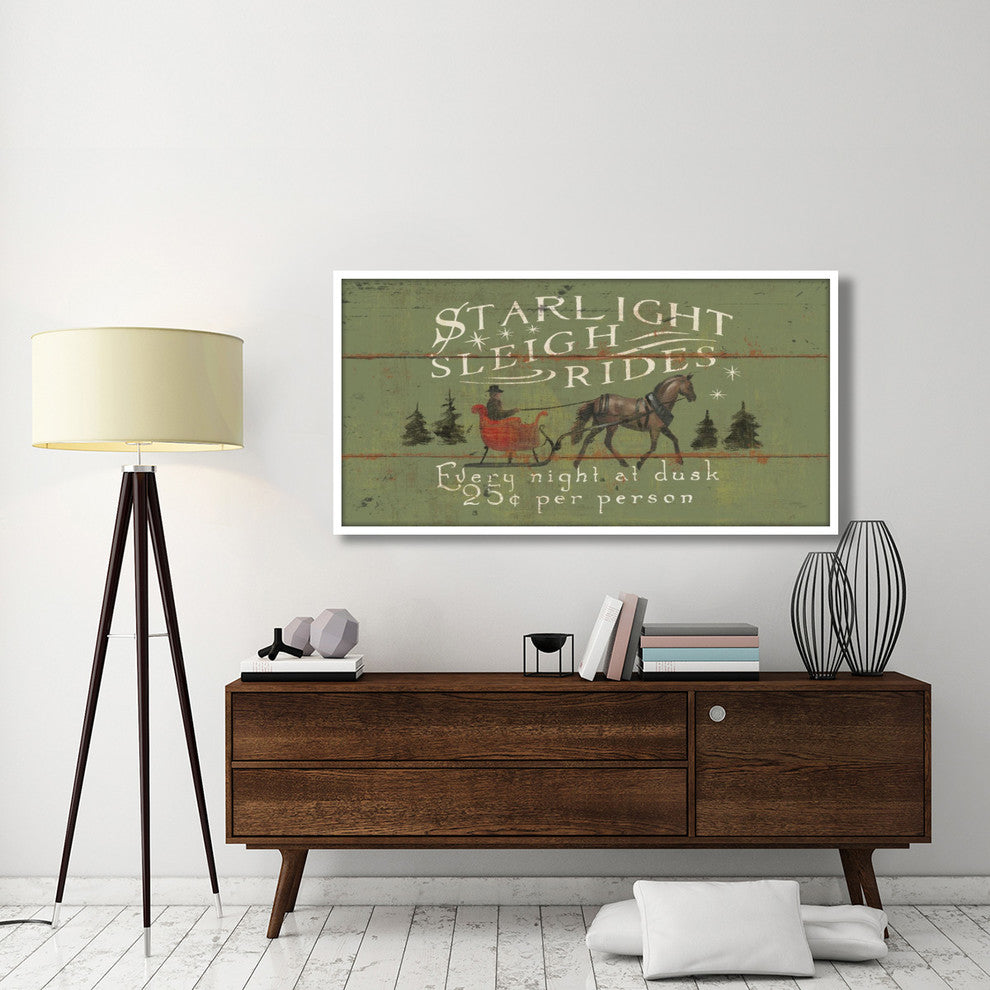 "Holiday Signs II Panel" Digital Paper Print by Wellington Studio, 62"x32"