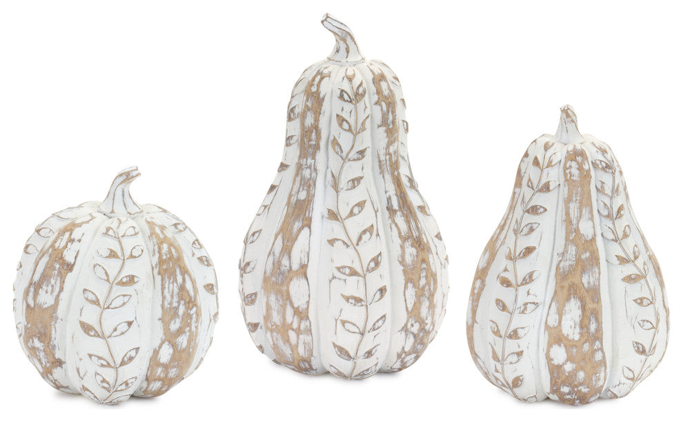 Pumpkin Decor, 3-Piece Set