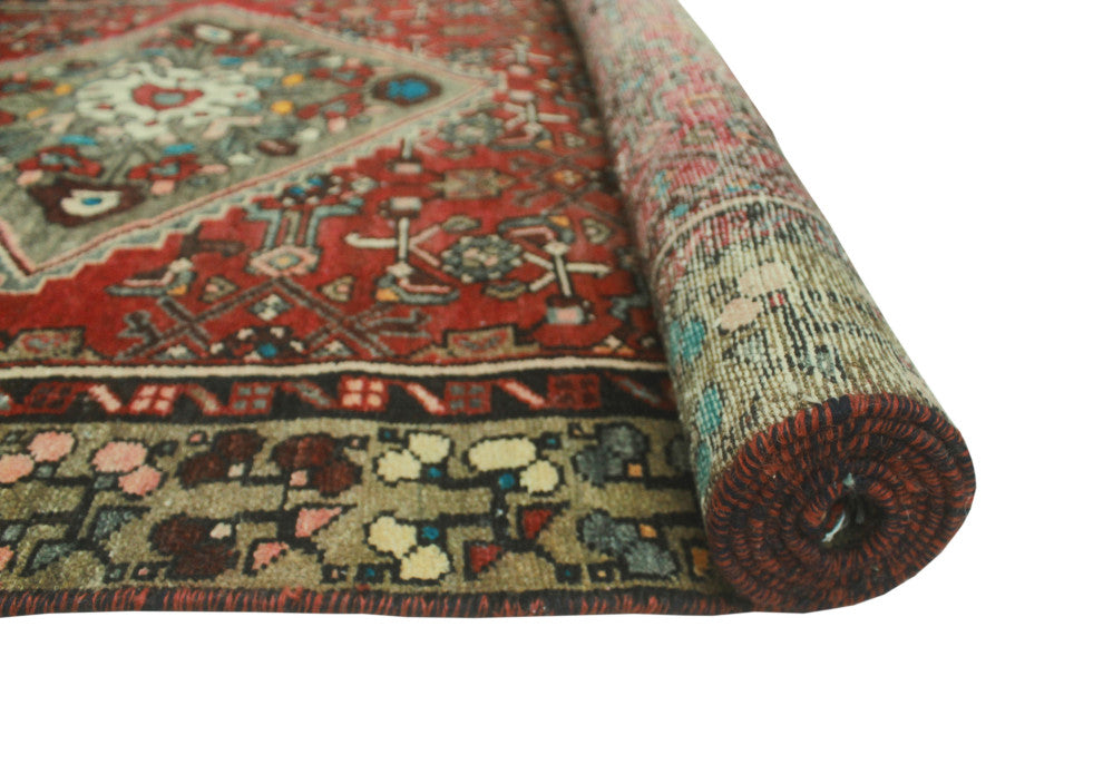 Vintage Distressed Beldon Rust Runner