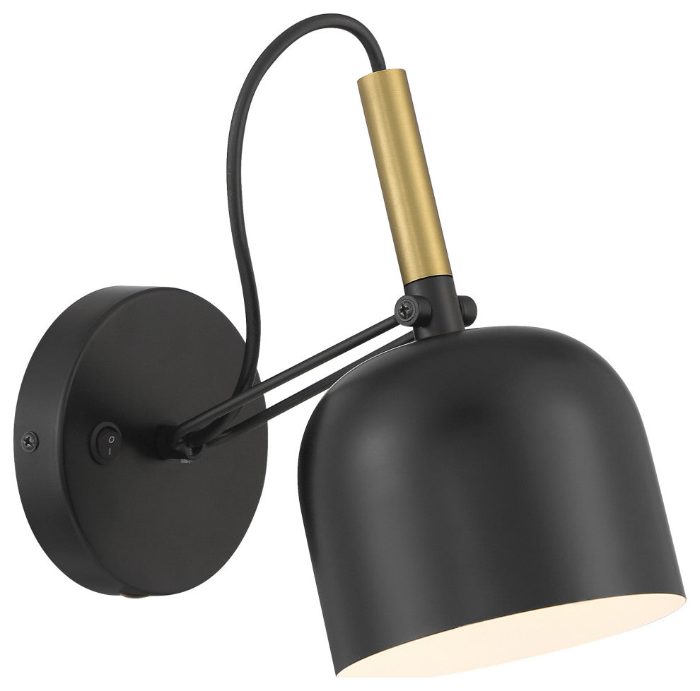 Ponti LED Reading Light, Dedicated LED, Black