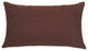 Solid Dark Brown Accent, Throw Pillow Cover, 12"x20"