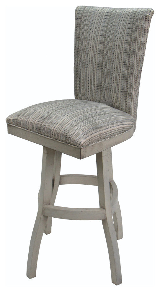 Swivel Wood Stool, 700 Armless, Natural and Reclaimed Estate, 34"