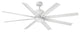 Hinkley Vantage 66" Led Fan, Matte White