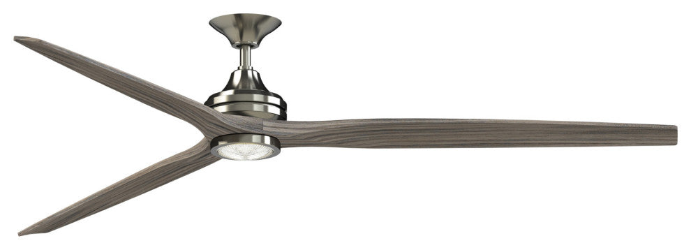 Fanimation Spitfire DC-KIT-84-LK Spitfire DC 84" 3 Blade Indoor / - Brushed